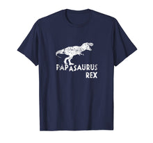 Load image into Gallery viewer, Funny shirts V-neck Tank top Hoodie sweatshirt usa uk au ca gifts for Mens Papasaurus Rex Shirt, Funny Cute Dinosaur Father&#39;s Day Gift 1702348
