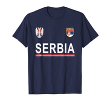 Load image into Gallery viewer, Funny shirts V-neck Tank top Hoodie sweatshirt usa uk au ca gifts for Serbia Soccer T-Shirt - Serbian Football Jersey 2017 2158803
