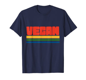 Funny shirts V-neck Tank top Hoodie sweatshirt usa uk au ca gifts for Vegan t-shirt retro style veganism tshirt proud vegan gift 1738818