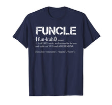 Load image into Gallery viewer, Mens Mens Funcle Definition T-shirt Funny Gift For Uncle Present
