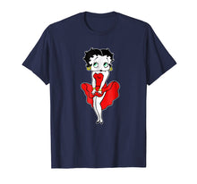Load image into Gallery viewer, Betty Boop Vintage Blowing Dress T-Shirt
