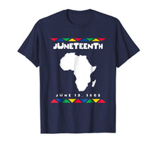 Load image into Gallery viewer, Funny shirts V-neck Tank top Hoodie sweatshirt usa uk au ca gifts for Happy Juneteenth Shirt - Emancipation Day and Freedom Day 3574041
