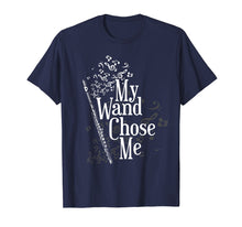 Load image into Gallery viewer, Funny shirts V-neck Tank top Hoodie sweatshirt usa uk au ca gifts for Flute T-Shirt My Wand Chose Me Flutist Gifts Music 283684
