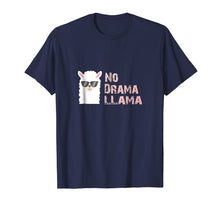 Load image into Gallery viewer, Funny shirts V-neck Tank top Hoodie sweatshirt usa uk au ca gifts for No Drama Llama Funny Shirt Cool Llama T-Shirt 387197
