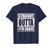 Load image into Gallery viewer, Funny shirts V-neck Tank top Hoodie sweatshirt usa uk au ca gifts for Straight Outta 4th Grade T-Shirt Funny 2018 Graduation Shirt 737622
