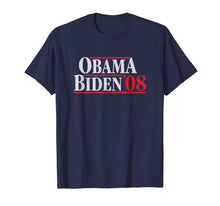 Load image into Gallery viewer, Obama 08 Shirt - Retro Campaign Obama Biden
