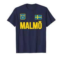 Load image into Gallery viewer, Funny shirts V-neck Tank top Hoodie sweatshirt usa uk au ca gifts for Malmo T-shirt Swedish Flag Sweden Sverige 2035456
