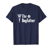 Load image into Gallery viewer, Mens The Dogfather Pitbull Dog Dad Tshirt Father&#39;s Day Gift
