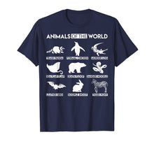 Load image into Gallery viewer, Simple Vintage Humor Funny Rare Animals Of The World T Shirt
