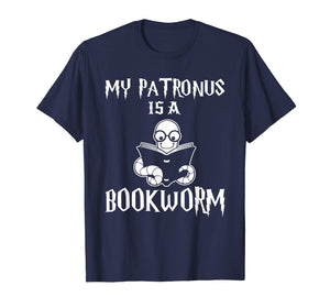 Funny shirts V-neck Tank top Hoodie sweatshirt usa uk au ca gifts for My Patronus Is A Bookworm T Shirts Gift Funny For Book Lover 2033658