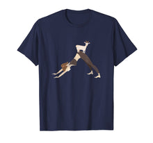 Load image into Gallery viewer, Funny shirts V-neck Tank top Hoodie sweatshirt usa uk au ca gifts for Cute Goat Yoga T-Shirt - Downward Facing Dog Yoga Pose 760654
