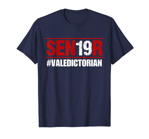 Funny shirts V-neck Tank top Hoodie sweatshirt usa uk au ca gifts for Senior 2019 Valedictorian | School Colors Graduation T-Shirt 1125742