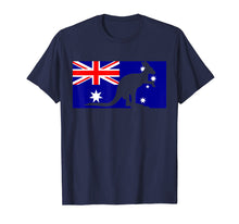 Load image into Gallery viewer, Funny shirts V-neck Tank top Hoodie sweatshirt usa uk au ca gifts for Australian Flag T-Shirt Kangaroo Tshirt Australia Tee Gift 324435
