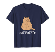 Load image into Gallery viewer, Funny shirts V-neck Tank top Hoodie sweatshirt usa uk au ca gifts for Cat Potato - Funny Chubby Cat Mixed Potato T-Shirt 1669050
