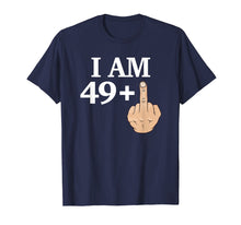 Load image into Gallery viewer, Funny shirts V-neck Tank top Hoodie sweatshirt usa uk au ca gifts for Vintage 50th Birthday Made In 1969 Funny T-Shirt 49 Plus 1 523766
