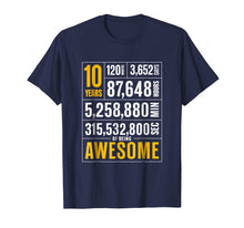 Load image into Gallery viewer, Funny shirts V-neck Tank top Hoodie sweatshirt usa uk au ca gifts for 10th Birthday Gift 10 Years Old Being Awesome Shirt for Boys 1533038
