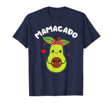 Load image into Gallery viewer, Mamacado T-Shirt Cute Avocado Pregnant Mom Gift Shirt
