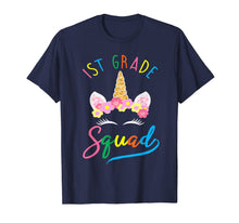Load image into Gallery viewer, Team 1st Grade Unicorn Back To School For Girl &amp; Women T-Shirt 1707687
