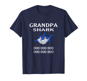 Funny shirts V-neck Tank top Hoodie sweatshirt usa uk au ca gifts for Grandpa Shark T-shirt Doo Doo Doo - Father's Day Shirt 750845