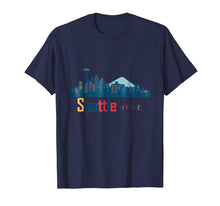 Load image into Gallery viewer, Funny shirts V-neck Tank top Hoodie sweatshirt usa uk au ca gifts for Seattle Washington Skyline T-Shirt Seattle Pike Place 827393
