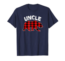 Load image into Gallery viewer, Funny shirts V-neck Tank top Hoodie sweatshirt usa uk au ca gifts for Red Plaid Uncle Bear Buffalo Matching Family Pajama T-Shirt 2119200
