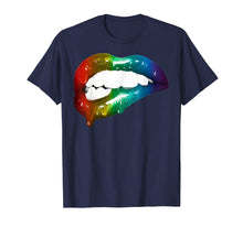 Load image into Gallery viewer, Funny shirts V-neck Tank top Hoodie sweatshirt usa uk au ca gifts for Rainbow Lips Shirt | Cute Artful Make-up Addicts Tee Gift 1187016
