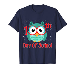 Funny shirts V-neck Tank top Hoodie sweatshirt usa uk au ca gifts for Cute Owl 100th Day Of School T-shirt 100 Days Smarter Tee 2028096