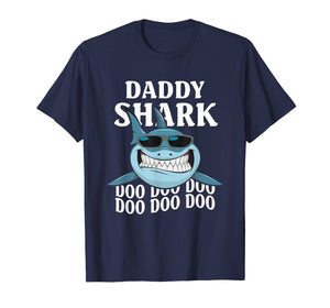 Funny shirts V-neck Tank top Hoodie sweatshirt usa uk au ca gifts for Daddy Shark Doo Doo Doo Shirts - Christmas Gift Shirts 649203