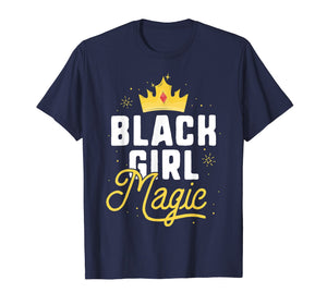 Funny shirts V-neck Tank top Hoodie sweatshirt usa uk au ca gifts for Black Girl Magic T-Shirt for Women Girls Kids African Queen 838801