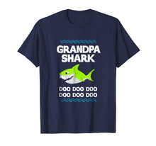 Load image into Gallery viewer, Grandpa Shark T-Shirt Doo Doo Grandma Mommy Daddy Baby Tee
