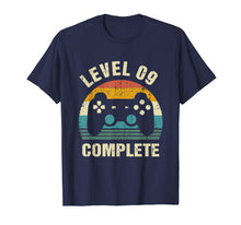 Load image into Gallery viewer, 9th Wedding Anniversary Gifts Level 9 Complete Gamer T-Shirt
