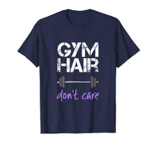 Load image into Gallery viewer, Funny shirts V-neck Tank top Hoodie sweatshirt usa uk au ca gifts for Workout T-Shirt Saying Gym Hair Don&#39;t Care Women Fitness 750252
