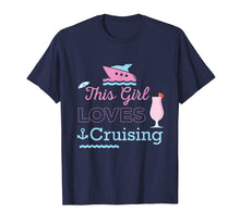 Load image into Gallery viewer, Funny shirts V-neck Tank top Hoodie sweatshirt usa uk au ca gifts for This Girl loves Cruising T-Shirt - Women Cruise Shirt 1896976
