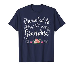 Funny shirts V-neck Tank top Hoodie sweatshirt usa uk au ca gifts for Promoted to Grandma Est 2019 New Grandma To Be T-Shirt 825316