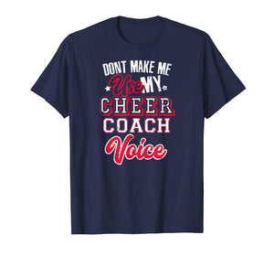 Funny shirts V-neck Tank top Hoodie sweatshirt usa uk au ca gifts for Cheer Coach Shirt | Cheerleading Coach Voice Gift 1159050