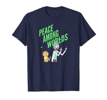 Load image into Gallery viewer, Rick and Morty Peace Among Worlds - Portal T-shirt 146483
