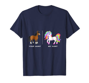 Funny shirts V-neck Tank top Hoodie sweatshirt usa uk au ca gifts for Your Aunt My Aunt Horse Unicorn Shirt Funny Aunt 2708122