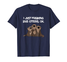 Load image into Gallery viewer, Funny shirts V-neck Tank top Hoodie sweatshirt usa uk au ca gifts for Love Otters Tee | Funny T-Shirt Gifts for Otters Lovers 1298557
