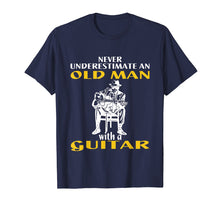 Load image into Gallery viewer, Funny shirts V-neck Tank top Hoodie sweatshirt usa uk au ca gifts for Never underestimate an old man with a guitar t-shirt gift 264912
