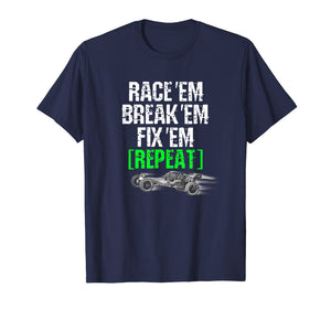 Funny shirts V-neck Tank top Hoodie sweatshirt usa uk au ca gifts for RC Car Shirt Race Em Break Em Fix Em Repeat 2036907