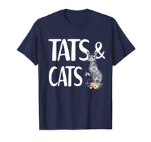 Load image into Gallery viewer, Funny shirts V-neck Tank top Hoodie sweatshirt usa uk au ca gifts for Tats And Cats Gift Shirt 2589578
