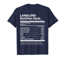 Load image into Gallery viewer, Funny shirts V-neck Tank top Hoodie sweatshirt usa uk au ca gifts for Landlord Nutrition Facts Funny Gift T-Shirt 3641849
