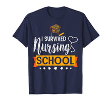 Load image into Gallery viewer, Funny shirts V-neck Tank top Hoodie sweatshirt usa uk au ca gifts for I Survived Nursing School Class of 2019 Graduate Gift Shirt 3042131
