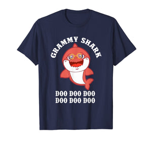 Funny shirts V-neck Tank top Hoodie sweatshirt usa uk au ca gifts for Grammy Shark Doo Doo T-Shirt Funny Kids Video Baby Daddy 1538771