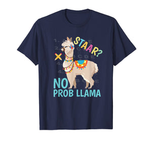 Funny shirts V-neck Tank top Hoodie sweatshirt usa uk au ca gifts for STAAR Test No Prob Llama Teacher Exam Testing T-Shirt Gifts 2047531