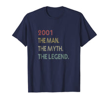 Load image into Gallery viewer, Funny shirts V-neck Tank top Hoodie sweatshirt usa uk au ca gifts for The Myth The Legend 2001 18th Birthday Gifts 18 years old 3309686
