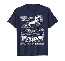 Load image into Gallery viewer, Funny shirts V-neck Tank top Hoodie sweatshirt usa uk au ca gifts for Not A Mama Bear More Of A Mama Horse Tshirt For Horse Lovers 1244588
