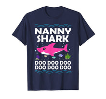 Load image into Gallery viewer, Funny shirts V-neck Tank top Hoodie sweatshirt usa uk au ca gifts for Nanny Shark T-Shirt Doo Doo Funny Baby Mommy Kids Video Tee T-Shirt 590880
