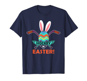 Funny shirts V-neck Tank top Hoodie sweatshirt usa uk au ca gifts for Easter Hockey Easter Egg Bunny Boys Girls T-shirt 1522101