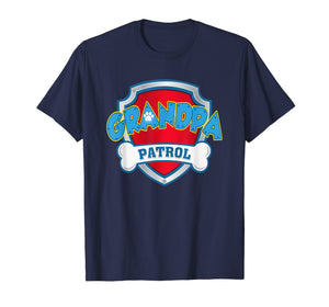 Mens Funny Grandpa Patrol T-Shirt - Dog Mom T-Shirt T-Shirt
